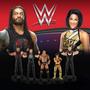 Imagem de Conjunto de 5 bonecos de personagens do WWE Wrestler Superst