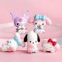 Imagem de Conjunto de 5 Figuras de Ação Sanrio - Cinnamoroll, Pochacco, Kuromi, Pom Pom Purin e Hello Kitty