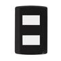 Imagem de Conjunto de 5 Interruptores de 2 Teclas Simples, Modular, com Placa 4x2 e Suporte