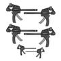 Imagem de Conjunto de 6 Braçadeiras Amazon Basics (2x10cm + 4x15cm) - Preta