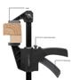 Imagem de Conjunto de 6 Braçadeiras Amazon Basics (2x10cm + 4x15cm) - Preta