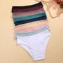 Imagem de Conjunto de 6 Calcinhas de Algodão Listradas - Lingerie Sexy e Confortável