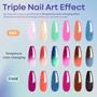 Imagem de Conjunto de 6 Esmaltes em Gel com Cores que Mudam
