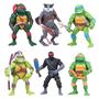 Imagem de Conjunto de 6 Figuras de Ação Tartarugas Ninja