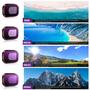 Imagem de Conjunto de 6 Filtros STARTRC para DJI Mini 4 Pro - CPL, UV, ND8, ND16, ND32 e ND64