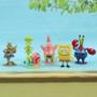 Imagem de Conjunto de 6 Mini Figuras de Ação Bob Esponja (5,6cm) - Presentes para Crianças