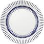 Imagem de Conjunto de 6 pratos rasos 26cm Donna Colb Biona Oxford jogo de pratos cerâmica