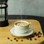 Imagem de Conjunto De 6 Xícaras De Café Com Pires Ouro