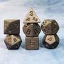 Imagem de Conjunto de 7 dados - All Black - RPG
