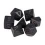 Imagem de Conjunto de 7 dados - All Black - RPG