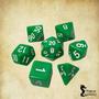 Imagem de Conjunto de 7 dados- Verde - RPG