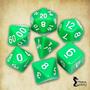 Imagem de Conjunto de 7 dados- Verde - RPG