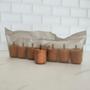 Imagem de Conjunto de 7 Pés Baixos para Cama Box Kit Pé de Cama de Madeira 5cm Cor Mel
