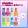 Imagem de Conjunto de 8 Esmaltes Townley Girl Care Bears com Adesivos