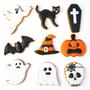 Imagem de Conjunto de 9 Cortadores de Biscoitos de Halloween em Aço Inoxidável - QtoIce