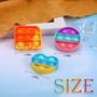 Imagem de Conjunto de 95 Brinquedos Fidgets com Chaveiros - Mini Fidget Toys
