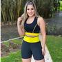 Imagem de Conjunto de Academia Top e short Ciclista PLUS SIZE e Slim Roupa fitness feminino