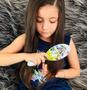 Imagem de Conjunto de Acessórios de Cabelo LUV HER Bluey - Escova Desembaraçadora com 4 Elásticos