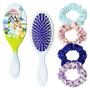 Imagem de Conjunto de Acessórios de Cabelo LUV HER Bluey - Escova Desembaraçadora com 4 Elásticos