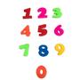 Imagem de Conjunto de Alfabeto com Números e Sinais Matemáticos 43 pçs