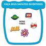 Imagem de Conjunto De Amuletos De Sapato De PVC Variados 8/30/60/100/200/400 Peças Para Tamancos Bogg Bolsa