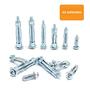 Imagem de Conjunto De Âncoras De Drywall Auto-perfurantes Para Serviço Pesado Com Parafusos Para Âncoras De