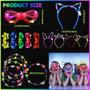 Imagem de Conjunto de artigos de festa Glow in the Dark LED Light up Kids