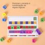 Imagem de Conjunto de atividades Numberblocks com cubos matemáticos MathLink ONSHINE