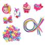 Imagem de Conjunto de atividades para colar Tara Toys JoJo Siwa com 6 colares