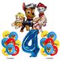 Imagem de Conjunto de Balões da Patrulha Paw Patrol - 17 Peças para Festa de Aniversário