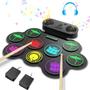 Imagem de Conjunto de Bateria Eletrônica EKEMOND 9 Pads MIDI Roll-Up com Alto-Falante