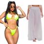 Imagem de Conjunto De Biquíni Sofisticado + Saída De Praia Kit Diverso