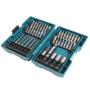 Imagem de Conjunto De Bits De Chave De Fenda Elétrica Makita Codificada Por Cor 43 Peças Acessórios De