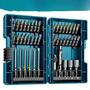Imagem de Conjunto De Bits De Chave De Fenda Elétrica Makita Codificada Por Cor 43 Peças Acessórios De