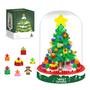 Imagem de Conjunto de Blocos de Montar Alagoo Christmas Tree - 542 Peças com LED
