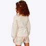 Imagem de Conjunto de Blusa em Cotton com Shorts em Termoskin Infantil Feminino Infanti 70947