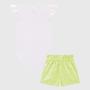 Imagem de Conjunto de Body em Cotton e Shorts em Laise Tiffany 66316 Kukiê Menina