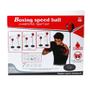 Imagem de Conjunto de Bolas de Boxe Speed Ball com Luvas para Crianças (80-125 cm)