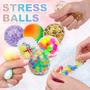 Imagem de Conjunto de bolas de estresse BESNEL Squishy Stress Ball, pacote com 8 para adultos