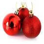Imagem de Conjunto de bolas natalinas decoração arvore de natal