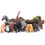 Imagem de Conjunto de Bonecos BOLZRA Safari Animals - Brinquedo para Crianças e Bebês
