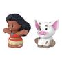 Imagem de Conjunto de bonecos Fisher-Price Little People Princess Moana com Pua