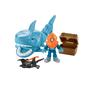 Imagem de Conjunto de bonecos Imaginext Fisher Price Mega Bite Shark com movimento