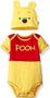 Imagem de Conjunto de bonés Disney Winnie the Pooh para bebês meninos, amarelo 18 meses