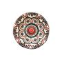 Imagem de Conjunto de Bowls Cerâmica Redondo 2 Peças Mandala Preto e Vermelho 13cm