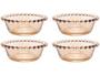 Imagem de Conjunto de Bowls de Cristal Âmbar Wolff - Pearl 160ml 4 Peças