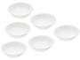 Imagem de Conjunto de Bowls Porcelana Branco Bon Gourmet - 300ml 27567 6 Peças