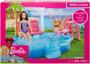 Imagem de Conjunto de brinquedos Barbie Glam Pool and Slide com cadeiras e candelabro