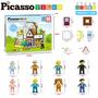 Imagem de Conjunto de brinquedos Building Block Family Homestead Doll House para crianças a partir de 3 anos