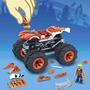 Imagem de Conjunto de Brinquedos de Construção Hot Wheels Monster Trucks Tiger Shark